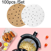 Air Fryer Special Paper Pad Grilled Meat Paper Oil Absorbed Paper, Color Random Delivery, Round With Hole (15cm), Round Without Hole (15cm), Round With Hole (16cm), Round Without Hole (16cm), Round With Hole (18cm), Round Without Hole (18cm)